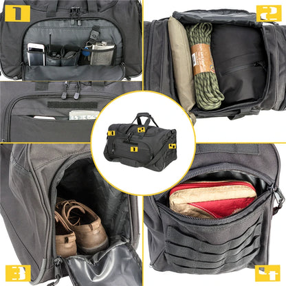 Waterproof Gym Bag Men Sports Travel Bags Tactical Luggage Outdoor Fitness Bag