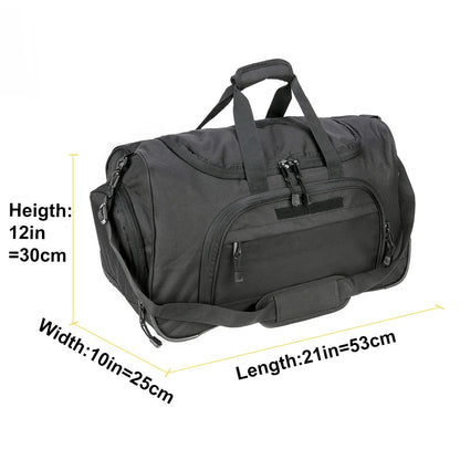 Waterproof Gym Bag Men Sports Travel Bags Tactical Luggage Outdoor Fitness Bag